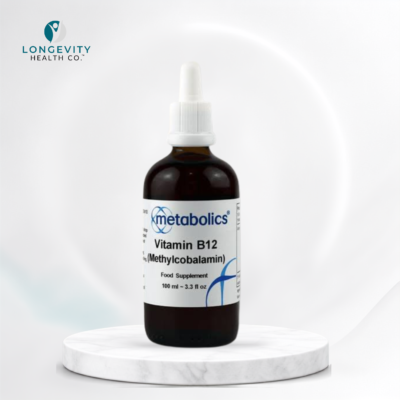 Vitamin B12 Methylcobalamin Liquid | Active B12 Supplement for Energy & Nerves