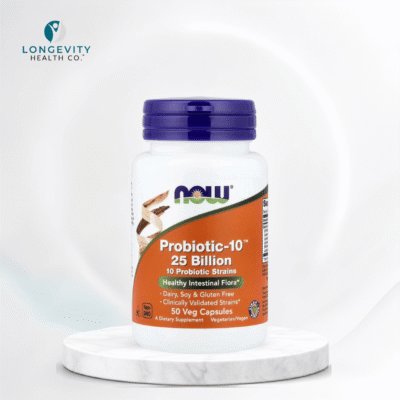 Probiotic-10 25 Billion CFU (50 Caps) - NOW Foods