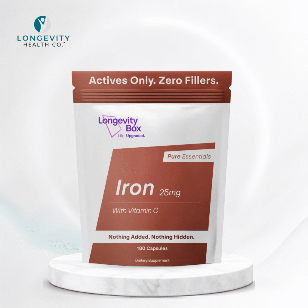 Ultra-Pure Chelated Iron Bisglycinate — Iron with Vitamin C