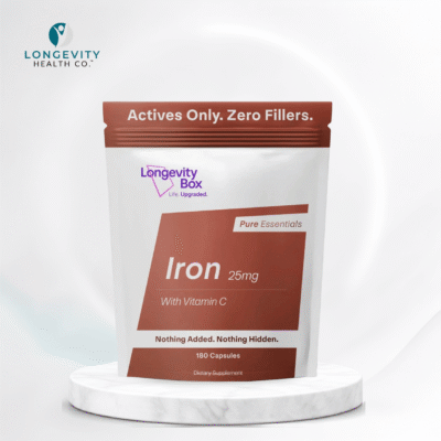Ultra-Pure Chelated Iron Bisglycinate — Iron with Vitamin C